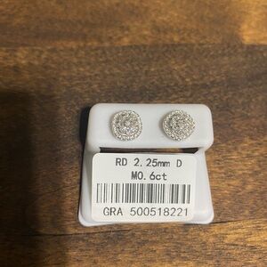 Elegant Silver Stud Earrings